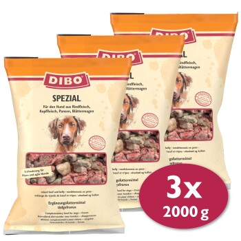 DIBO Frostfutter Spezial 3x2 kg