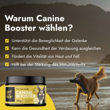 Petsy Labs Petstile Canine Booster 3 x 150g