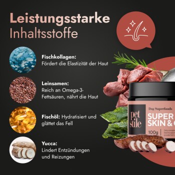 Petsy Labs Petstile Super Skin & Coat 3 x 100g