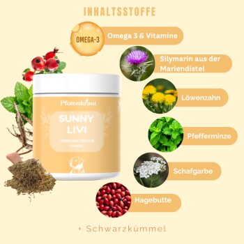 Pfotenkraut Leber Kräuter SUNNY LIVI 200g