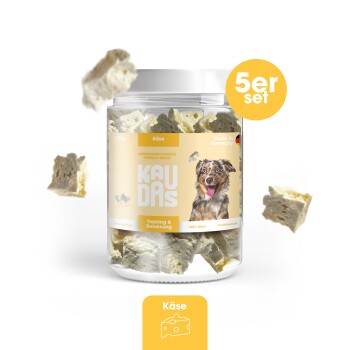 KAUDAS KäsePur Natursnack 5x150g