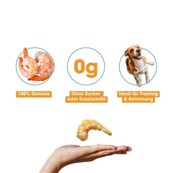 KAUDAS GarnelePur Natursnack 3x50g