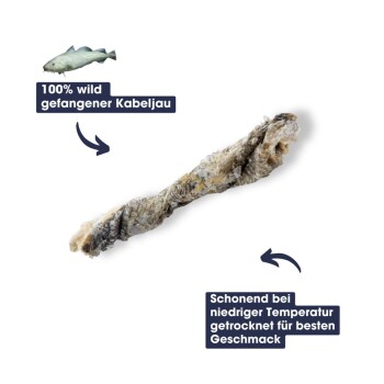 KAUDAS Fischhaut Fit-Knusper Sticks 3x60g