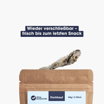 KAUDAS Fischhaut Fit-Knusper Sticks 3x60g