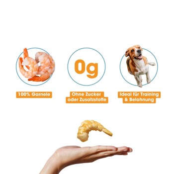 KAUDAS GarnelePur Natursnack 2x50g