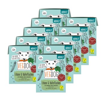 VEGDOG Nassfutter Adult Tetra Pak Vorteilspack 10x390 g