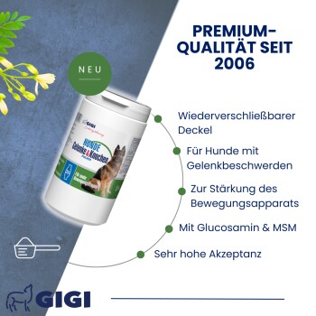 GIGI VET Hunde Gelenke & Knochen Pulver 1,04 kg