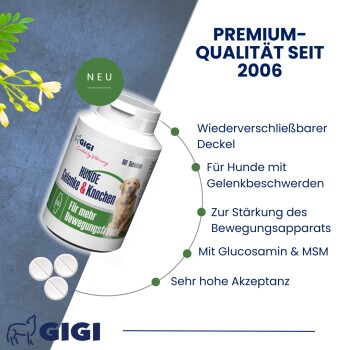 GIGI VET Hunde Gelenke & Knochen 30x50 g
