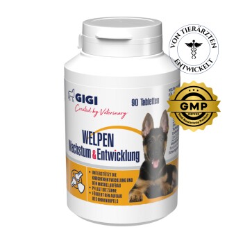 GIGI VET Welpen Wachstum & Entwicklung 90x144 g