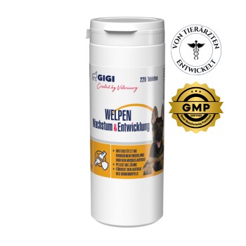 GIGI VET Welpen Wachstum & Entwicklung 220x350 g
