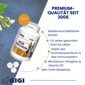 GIGI VET Welpen Wachstum & Entwicklung 220x350 g