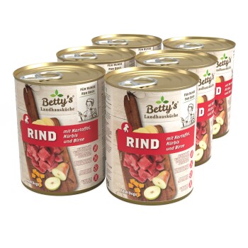 Betty's Landhausküche Rind 6x400 g