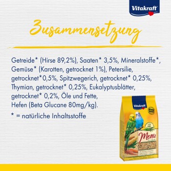 Vitakraft Sittich Perle Premium / Sittich Premium Menü 3 kg