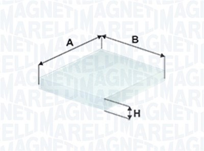 MAGNETI MARELLI Innenraumfilter 350203065010 Filter, Innenraumluft,Pollenfilter OPEL,FIAT,PEUGEOT,Corsa D Schrägheck (S07),Corsa E Schrägheck (X15)