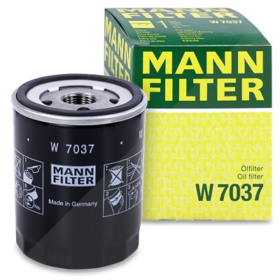 MANN-FILTER Ölfilter W 7037 Motorölfilter,Filter für Öl SUBARU,FORESTER (SH),Legacy IV Kombi (BP),IMPREZA Schrägheck (GR, GH, G3),FORESTER (SJ)