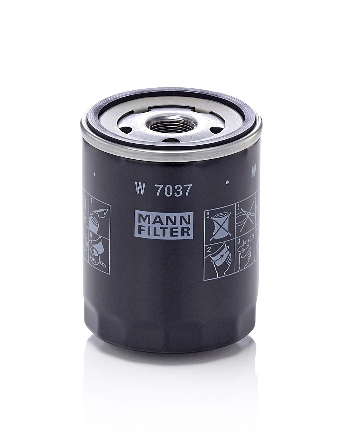 MANN-FILTER Ölfilter W 7037 Motorölfilter,Filter für Öl SUBARU,FORESTER (SH),Legacy IV Kombi (BP),IMPREZA Schrägheck (GR, GH, G3),FORESTER (SJ)