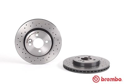 BREMBO Bremsscheibe 09.A761.1X Bremsscheiben,Scheibenbremsen MINI,Schrägheck (R56),Clubman (R55),Cabrio (R57),Roadster (R59),Coupe (R58),Clubvan (R55)