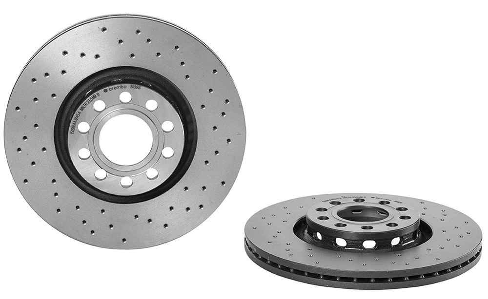 BREMBO Bremsscheibe 09.8690.1X Bremsscheiben,Scheibenbremsen VW,AUDI,SKODA,PASSAT Variant (3B6),PASSAT (3B3),A4 Avant (8ED, B7),A4 Avant (8E5, B6)