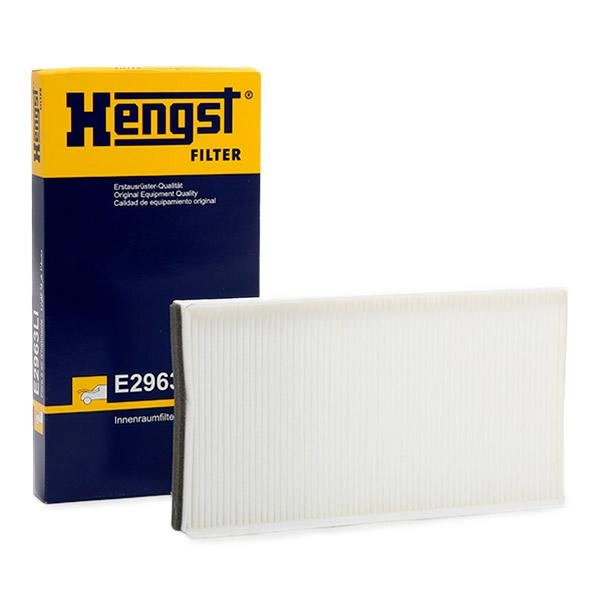 HENGST FILTER Innenraumfilter E2963LI Filter, Innenraumluft,Pollenfilter BMW,5 Limousine (E60),5 Touring (E61),6 Coupe (E63),6 Cabrio (E64)