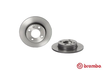 BREMBO Bremsscheibe 08.7165.21 Bremsscheiben,Scheibenbremsen VW,SEAT,Golf IV Schrägheck (1J1),Lupo (6X1, 6E1),POLO (6N2),Polo Variant (6V5)