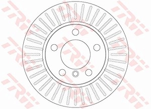 TRW Bremsscheibe DF6255 Bremsscheiben,Scheibenbremsen BMW,1 Schrägheck (F20),1 Schrägheck (F21),2 Coupe (F22, F87),2 Cabrio (F23)