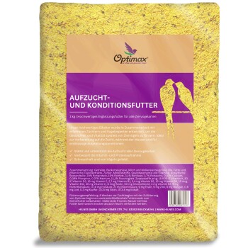Optimax - Aufzuchtfutter & Konditionsfutter für Vögel 1 kg