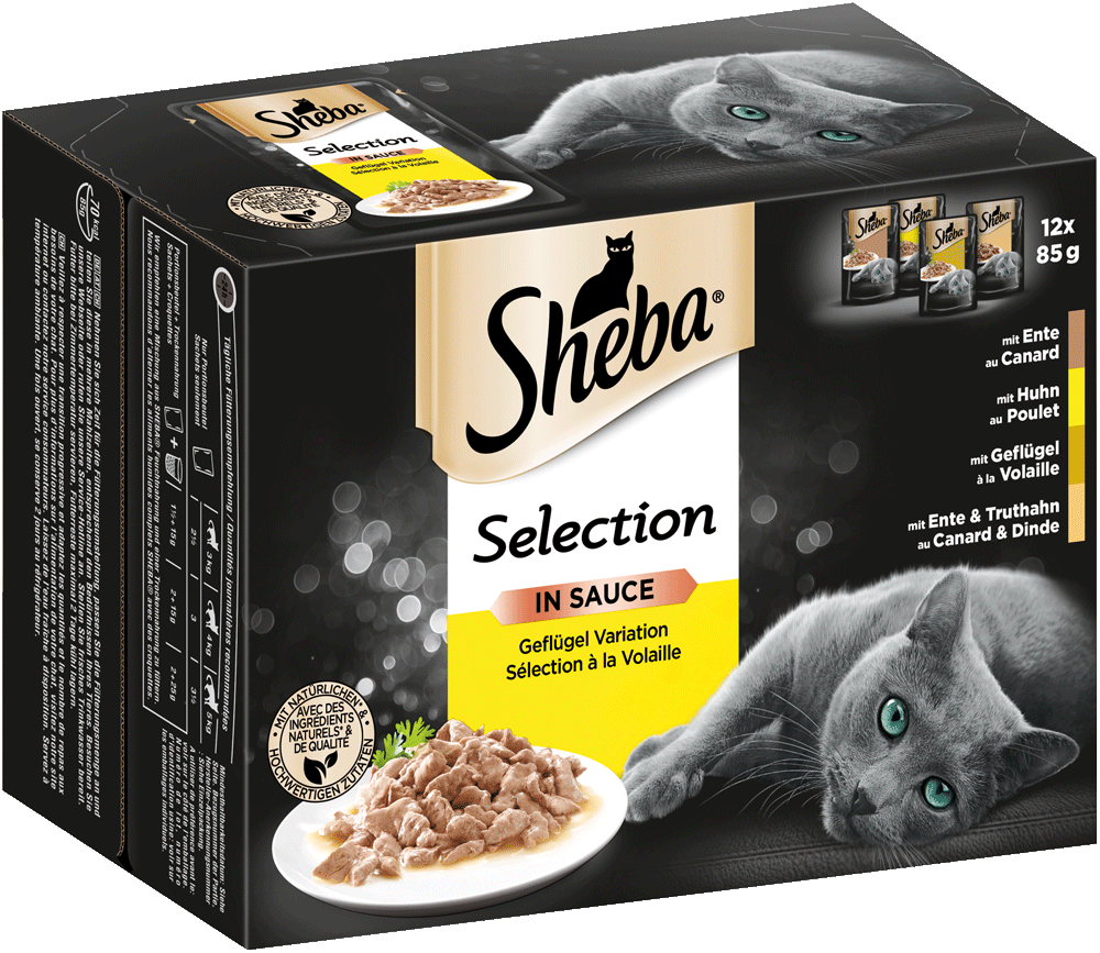 Sheba Selection in Sauce Geflügel Variation