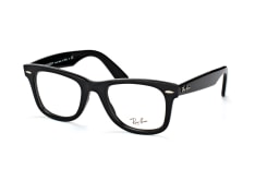Ray-Ban Wayfarer RX 4340V 2000, inkl. Gläser, Quadratische Brille, Unisex