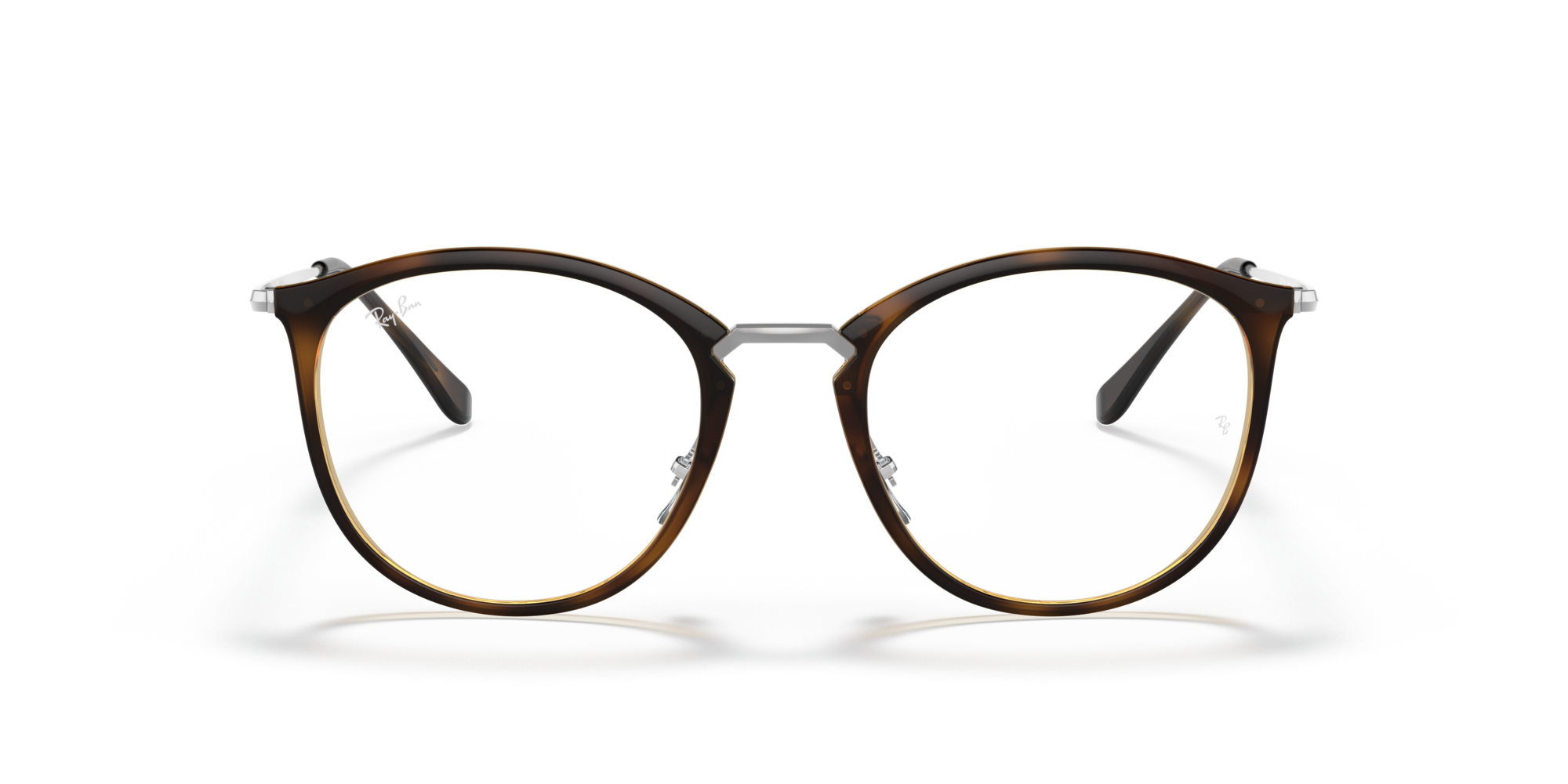 Ray-Ban RX 7140 2012 large, inkl. Gläser, Runde Brille, Unisex