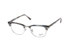 Ray-Ban Clubmaster RX 5154 5750 large, inkl. Gläser, Quadratische Brille, Unisex