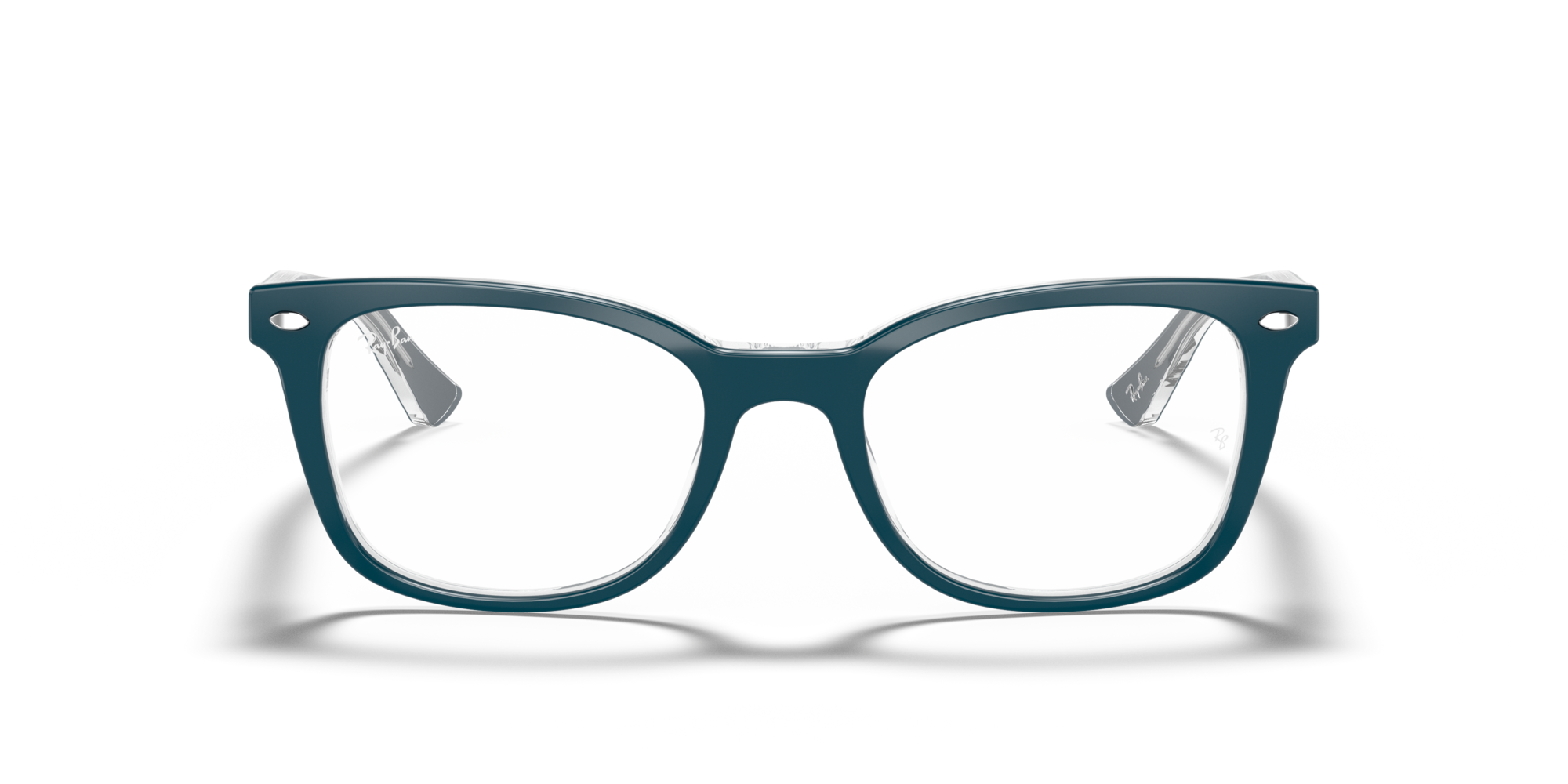 Ray-Ban RX 5285 5763 large, inkl. Gläser, Quadratische Brille, Unisex
