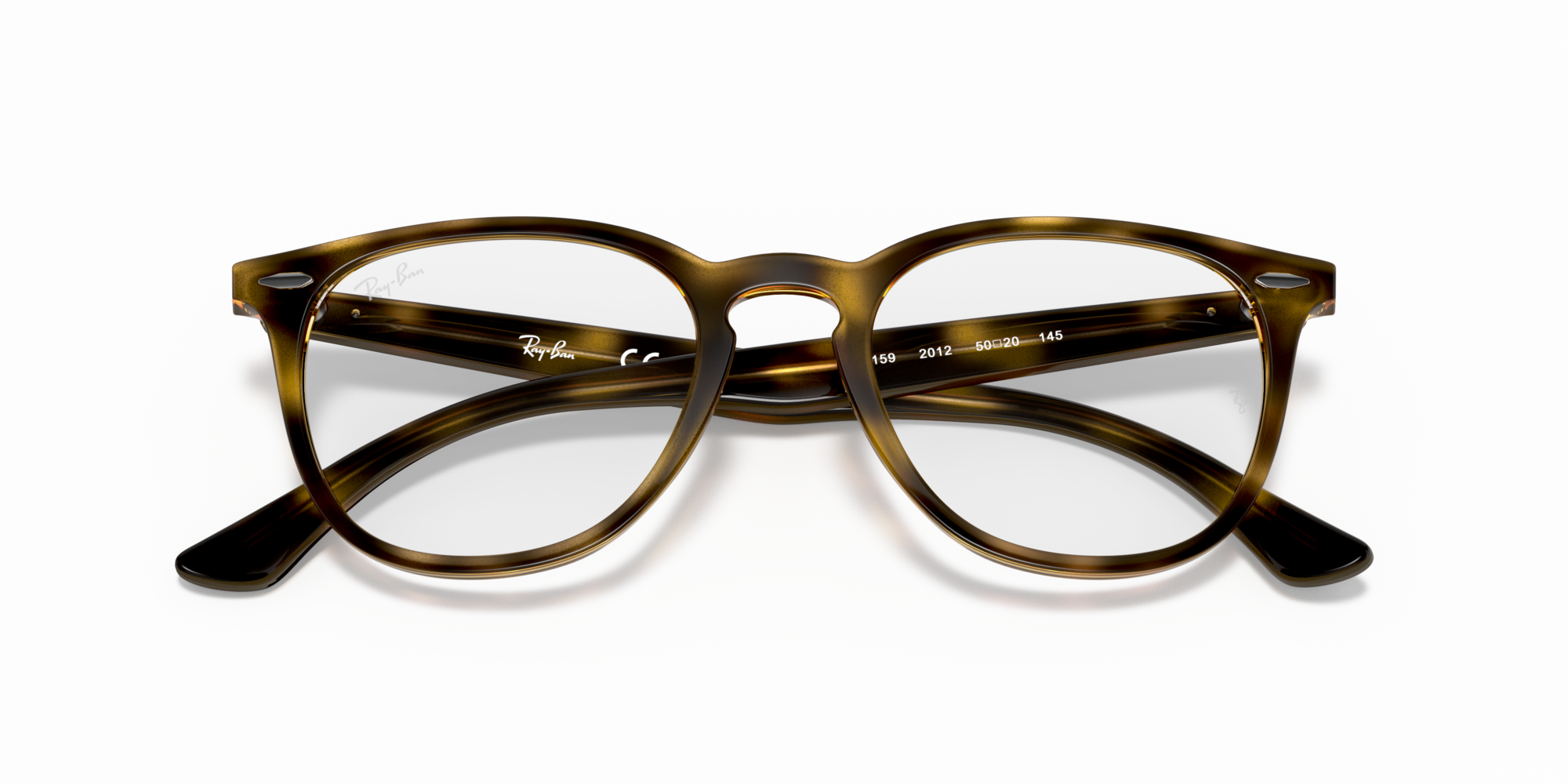 Ray-Ban RX 7159 2012 large, inkl. Gläser, Runde Brille, Unisex