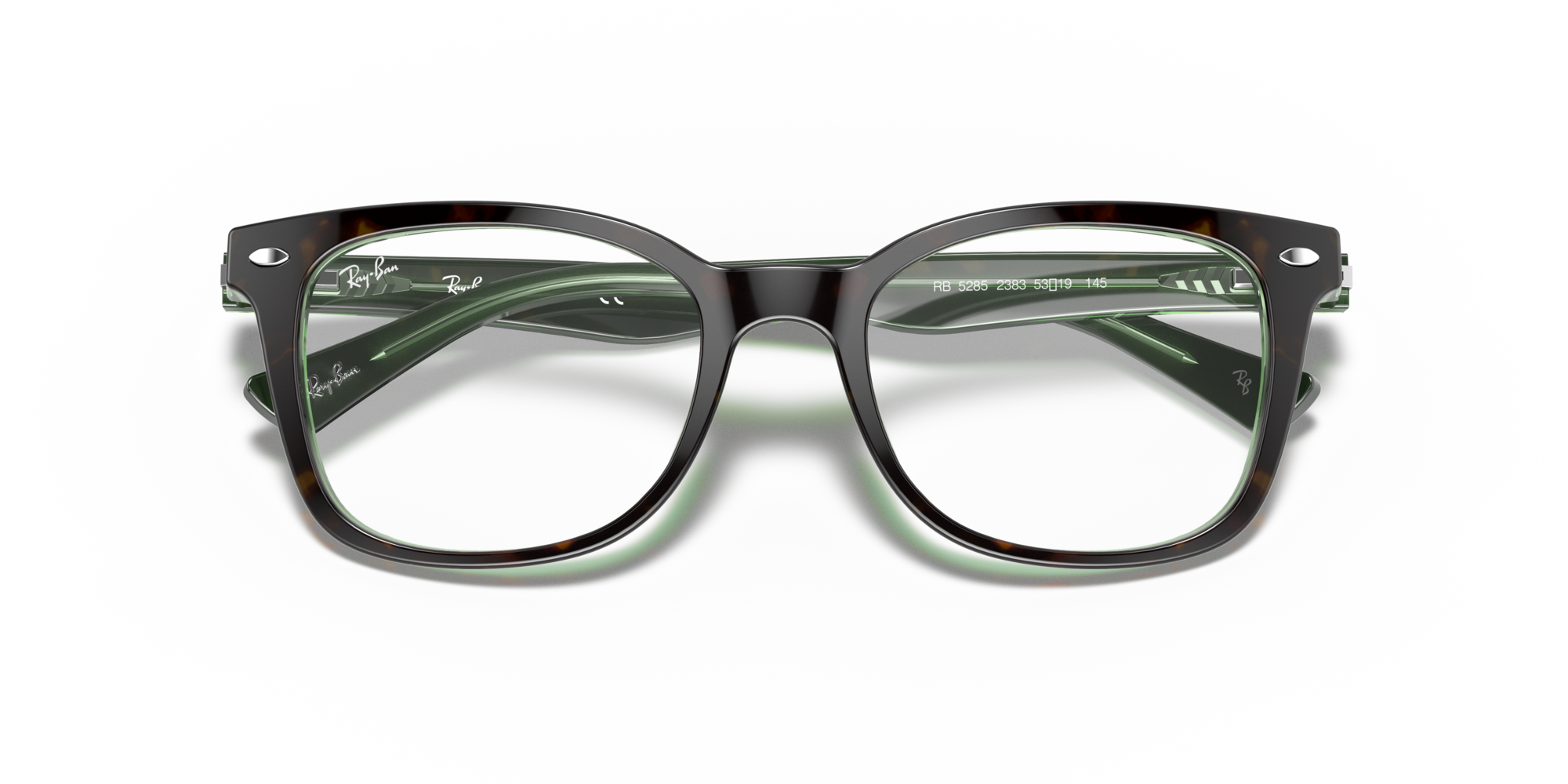 Ray-Ban RX 5285 2383 large, inkl. Gläser, Quadratische Brille, Unisex