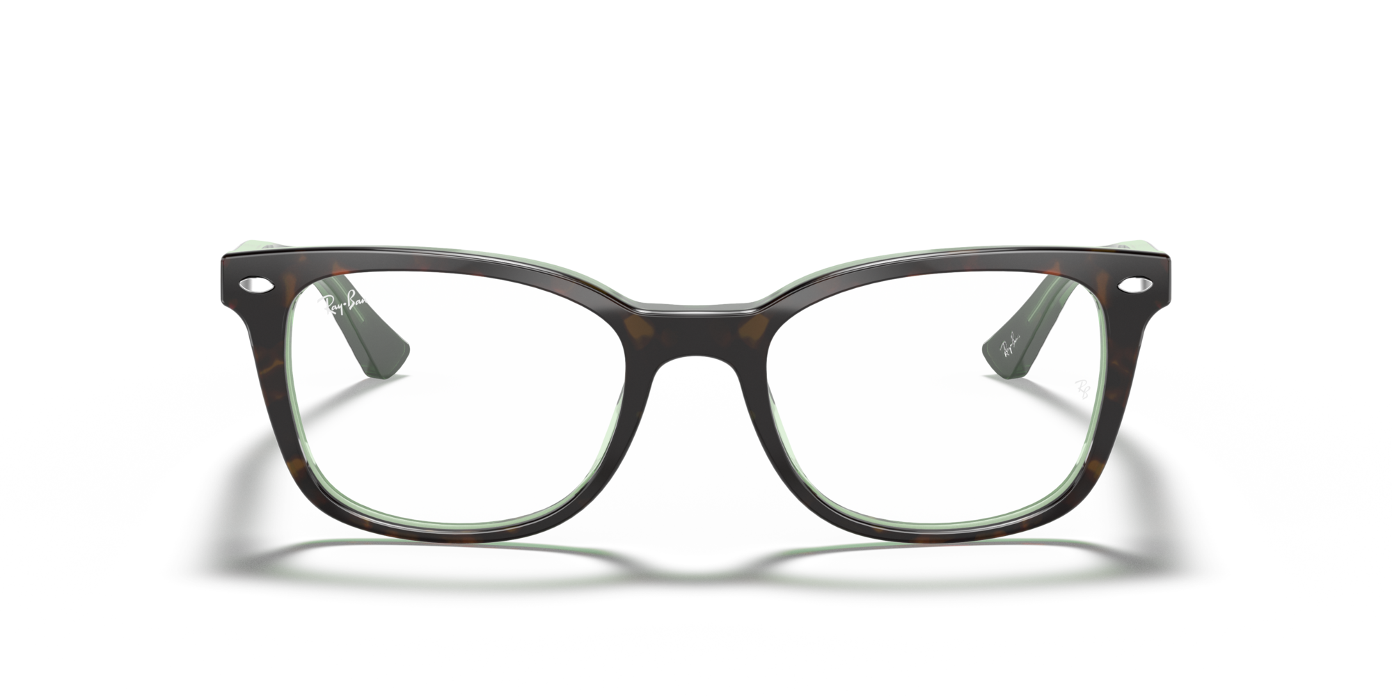 Ray-Ban RX 5285 2383 large, inkl. Gläser, Quadratische Brille, Unisex