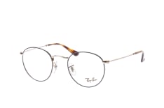 Ray-Ban ROUND METAL RX 3447V 2970 S, inkl. Gläser, Runde Brille, Herren