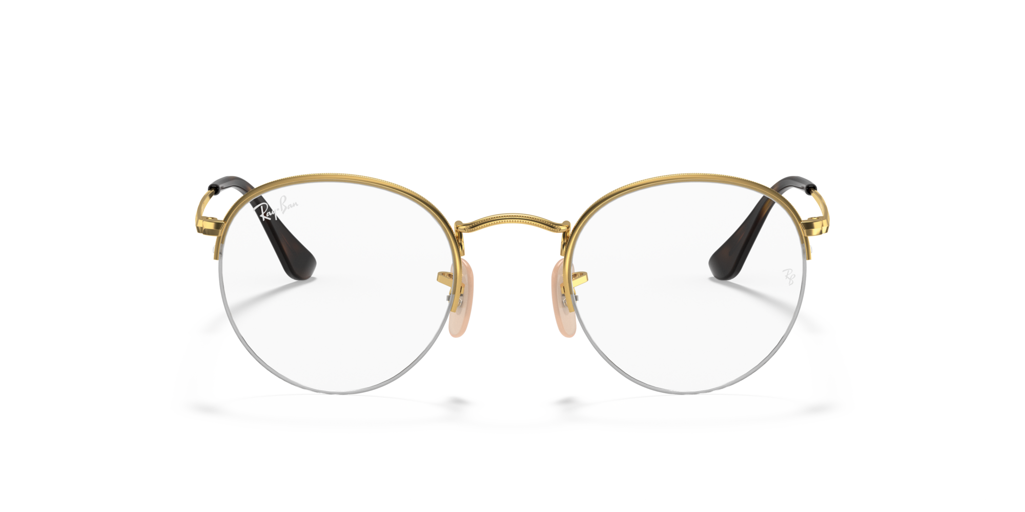 Ray-Ban RX 3947V 2500 small, inkl. Gläser, Runde Brille, Unisex