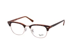 Ray-Ban Clubmaster RX 5154 5884 large, inkl. Gläser, Quadratische Brille, Unisex