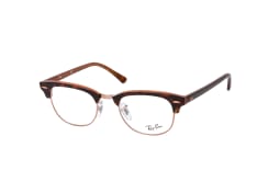 Ray-Ban Clubmaster RX 5154 5884 small, inkl. Gläser, Quadratische Brille, Unisex