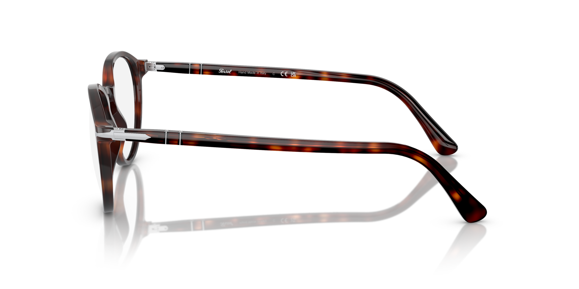 Persol PO 3218 V 24, inkl. Gläser, Runde Brille, Unisex
