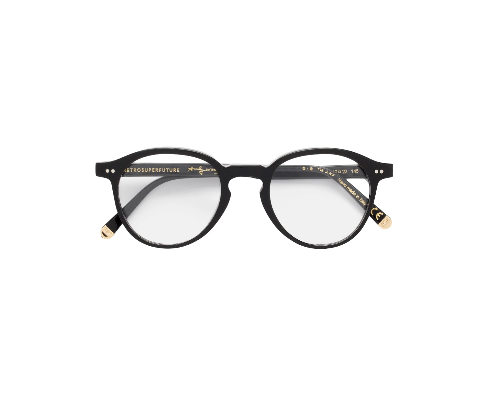 Super by Retrosuperfuture The Warhol IT4, inkl. Gläser, Runde Brille, Unisex