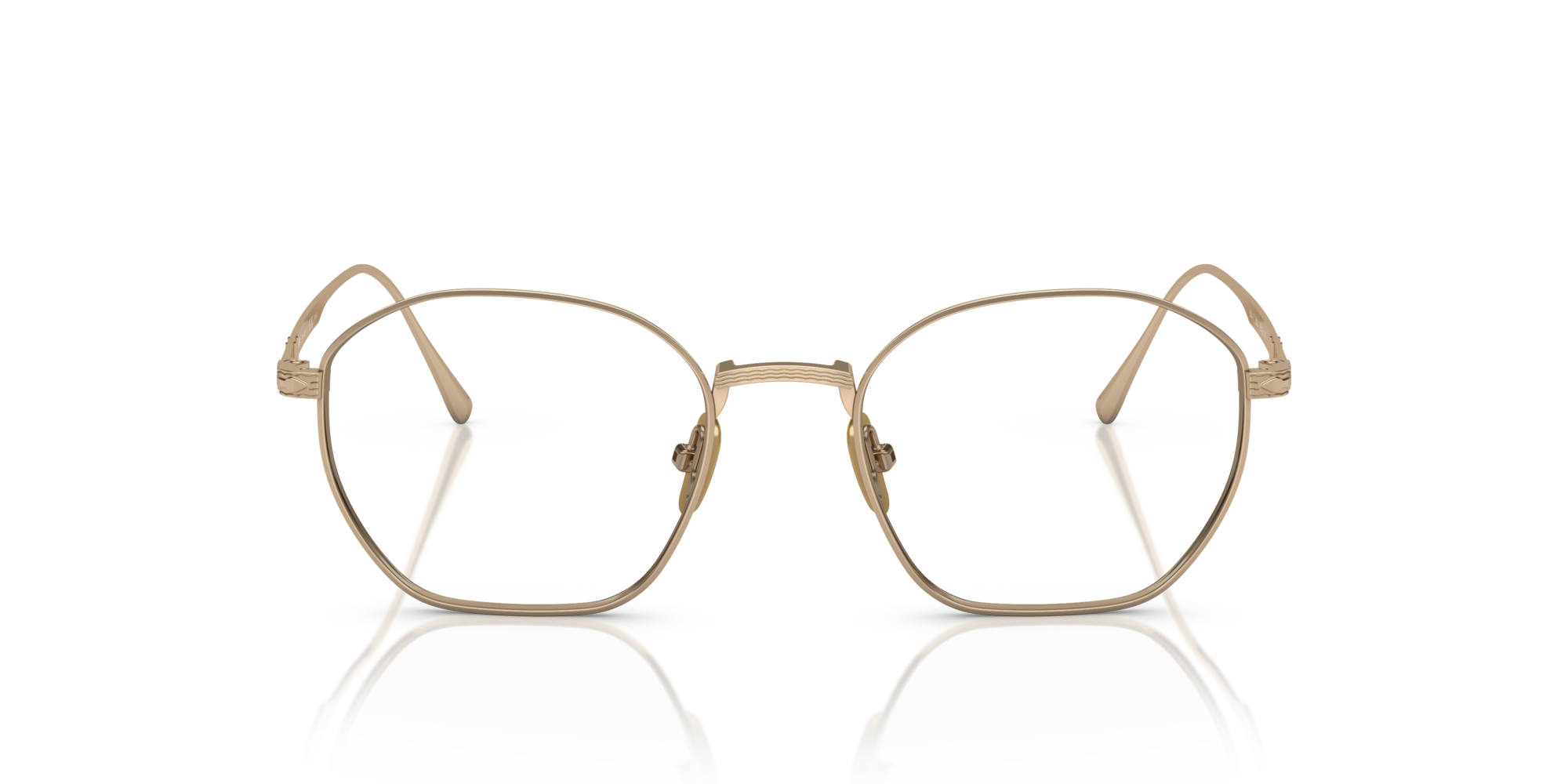 Persol PO 5004ST 8000, inkl. Gläser, Runde Brille, Unisex