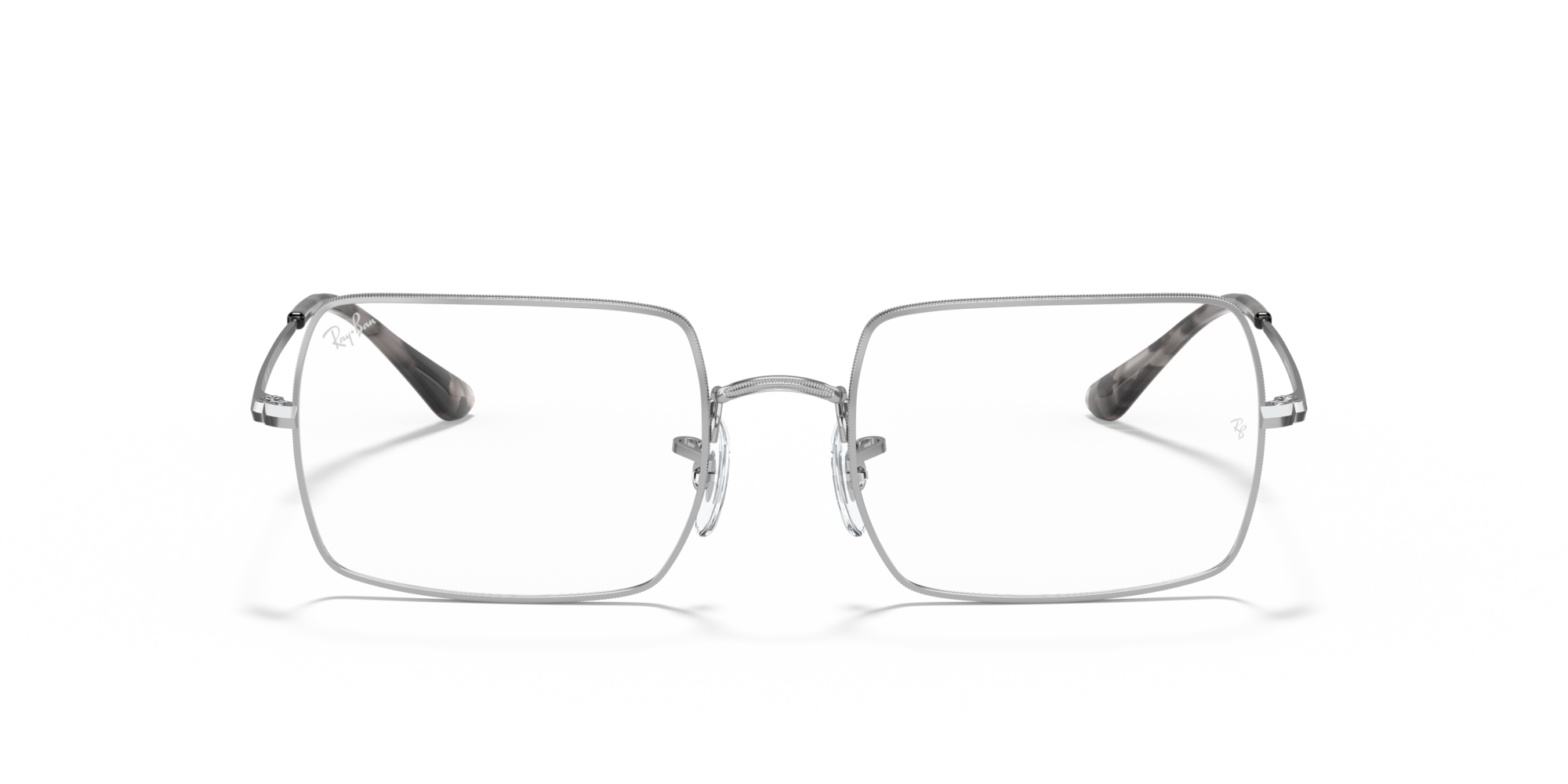 Ray-Ban Rectangle RX 1969V 2501, inkl. Gläser, Quadratische Brille, Unisex