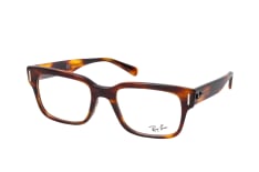 Ray-Ban RX 5388 2144, inkl. Gläser, Quadratische Brille, Herren
