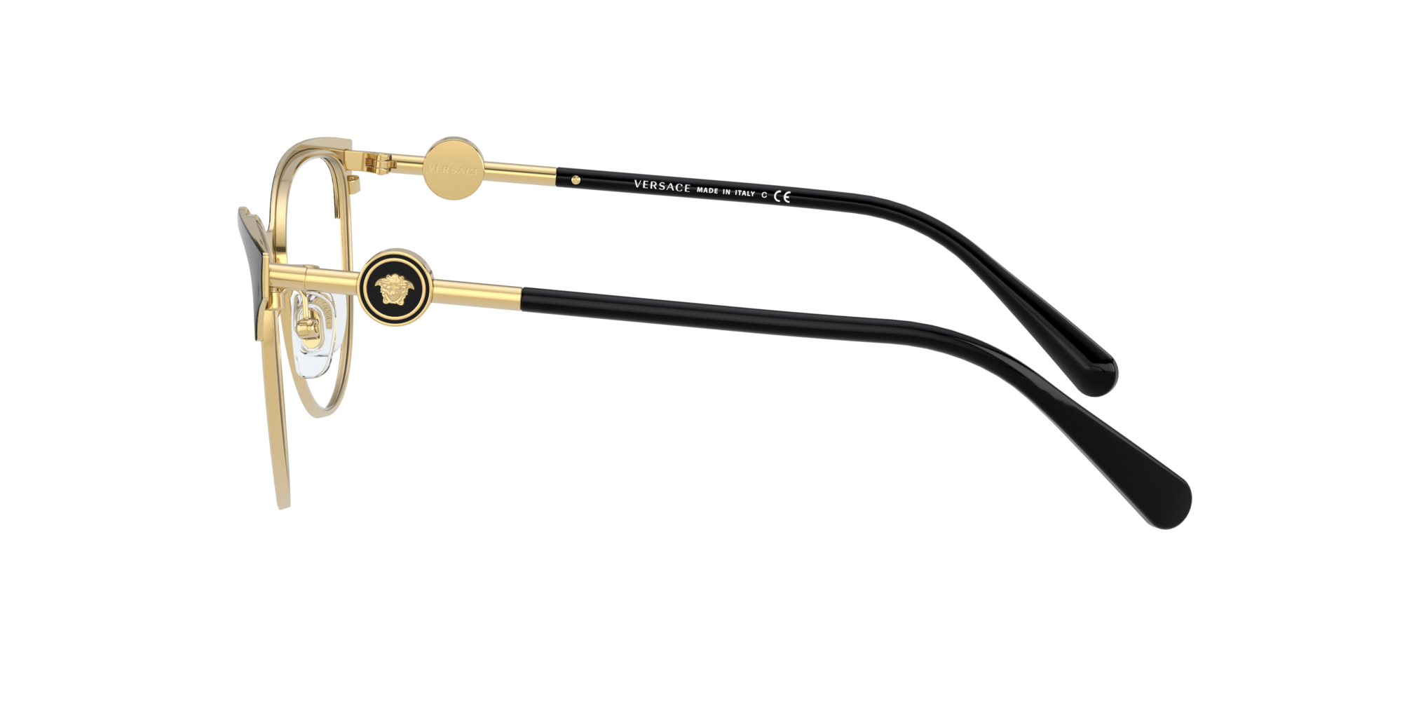 Versace VE 1271 1433, inkl. Gläser, Cat Eye Brille, Damen