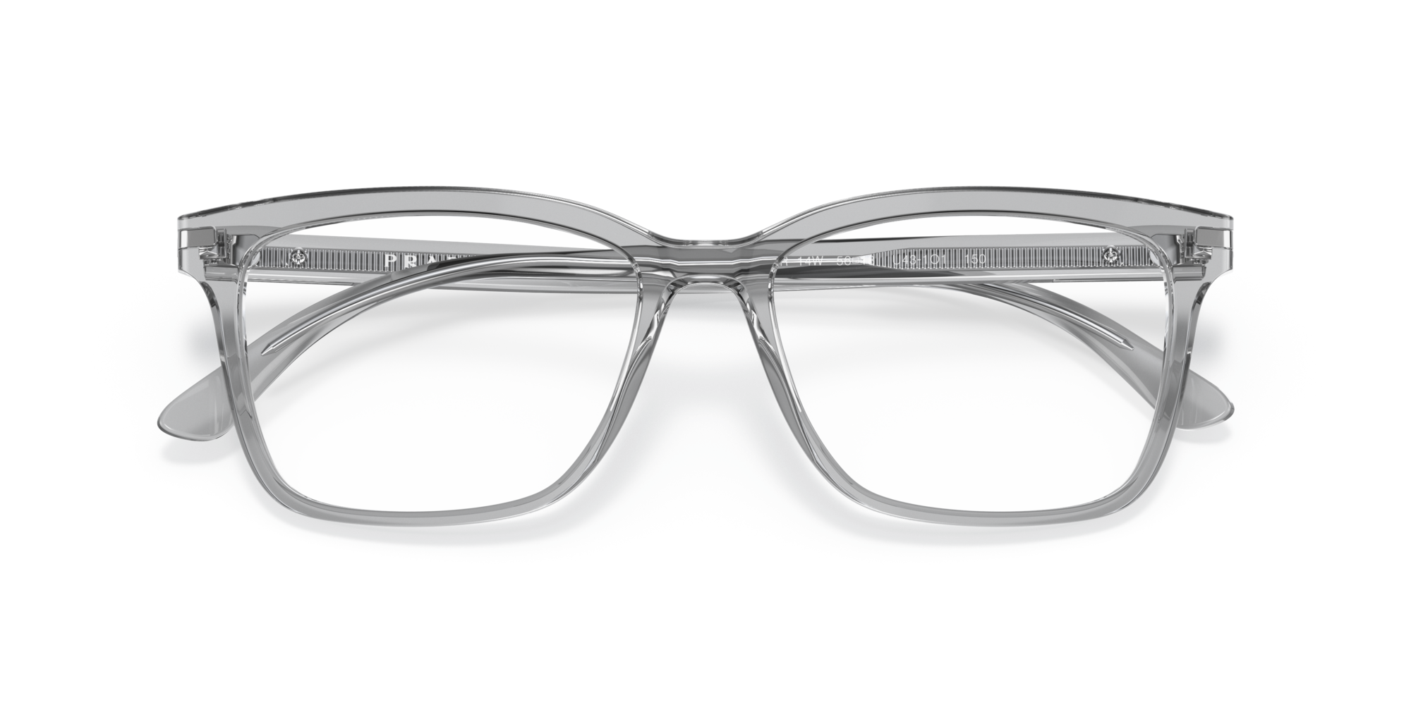 Prada PR 14WV U431O1, inkl. Gläser, Quadratische Brille, Herren