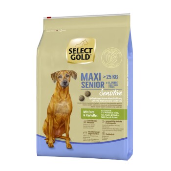 SELECT GOLD Sensitive Senior Maxi Ente und Kartoffel 4 kg
