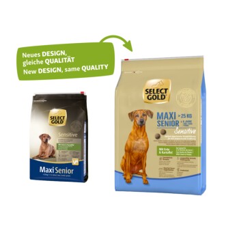 SELECT GOLD Sensitive Senior Maxi Ente und Kartoffel 4 kg