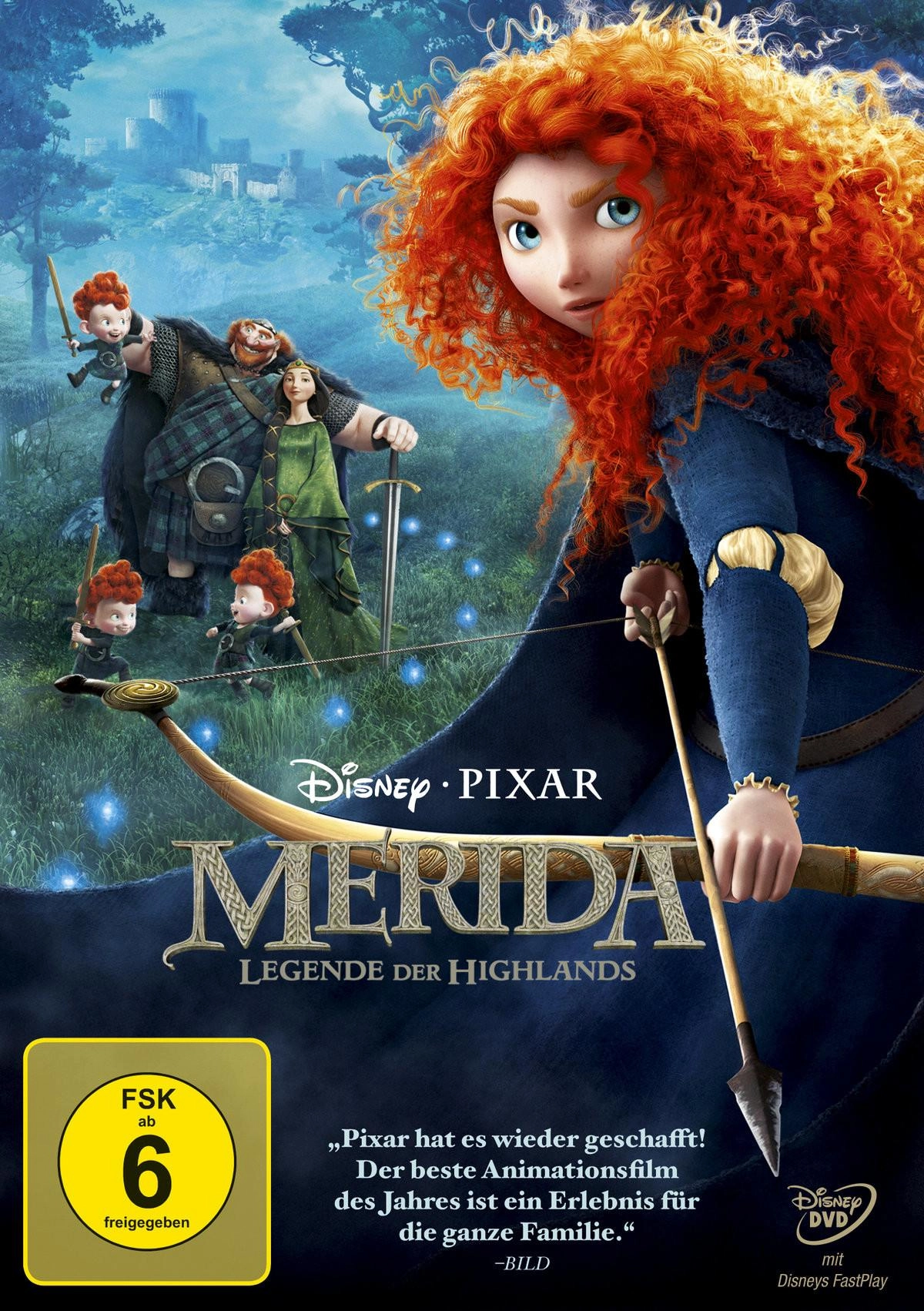 DVD Merida - Legende der Highlands
