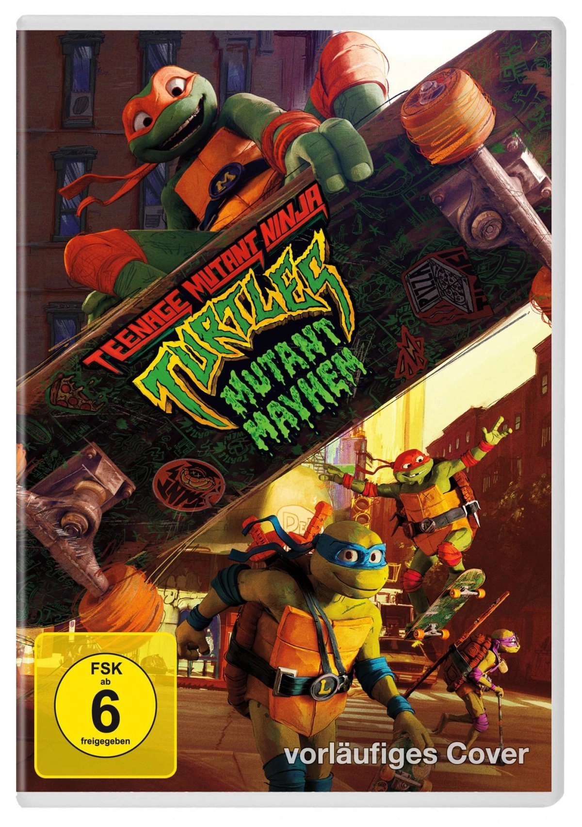 DVD Teenage Mutant Ninja Turtles: Mutant Mayhem