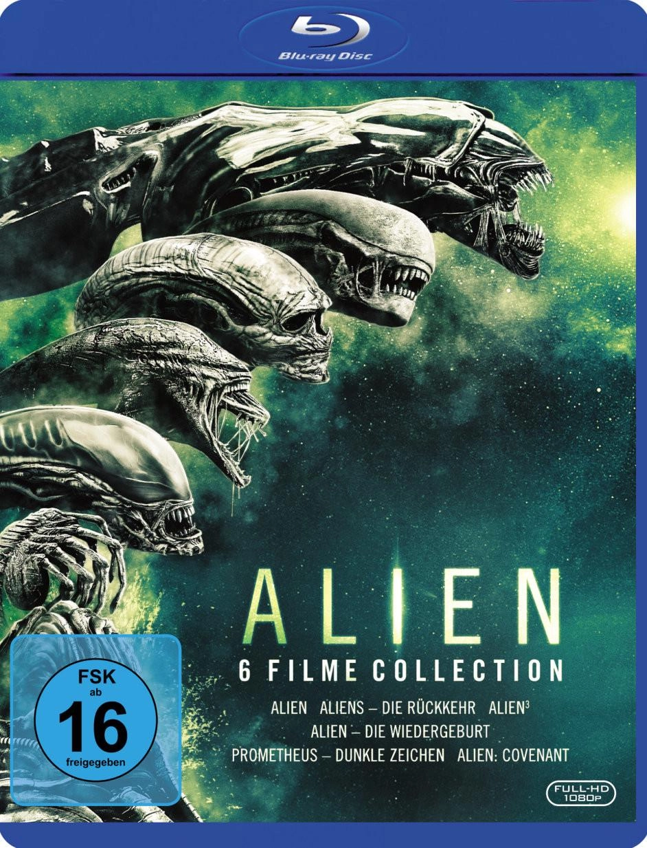 Blu-ray Alien 1-6 [6 BRs]